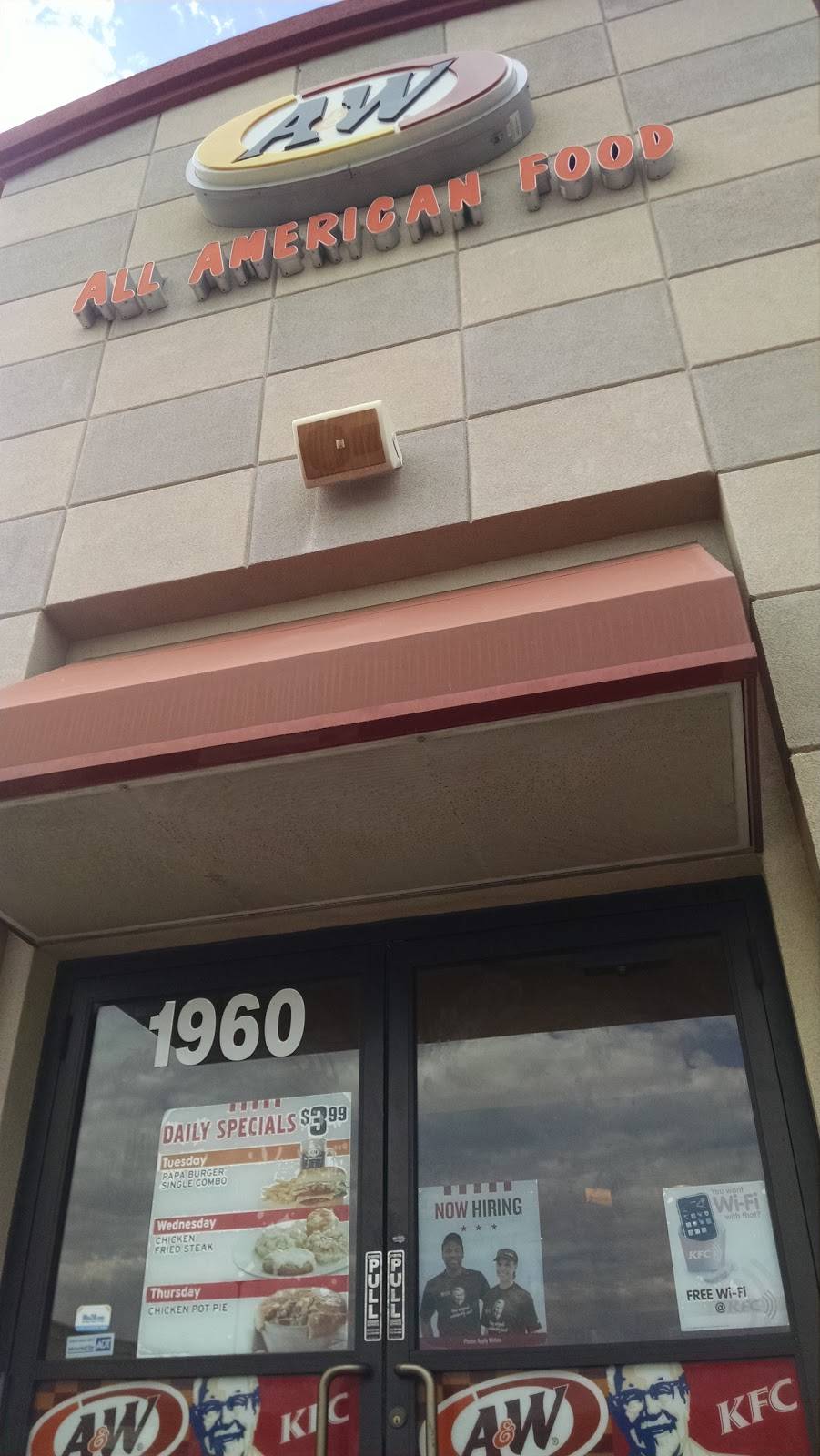 A&W | restaurant | 1960 E County Line Rd, Highlands Ranch, CO 80126, USA | 3037302988 OR +1 303-730-2988