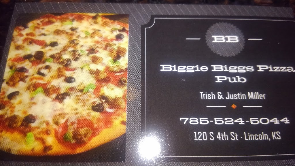 Biggie Biggs | restaurant | 120 S 4th St, Lincoln, KS 67455, USA | 7855245044 OR +1 785-524-5044