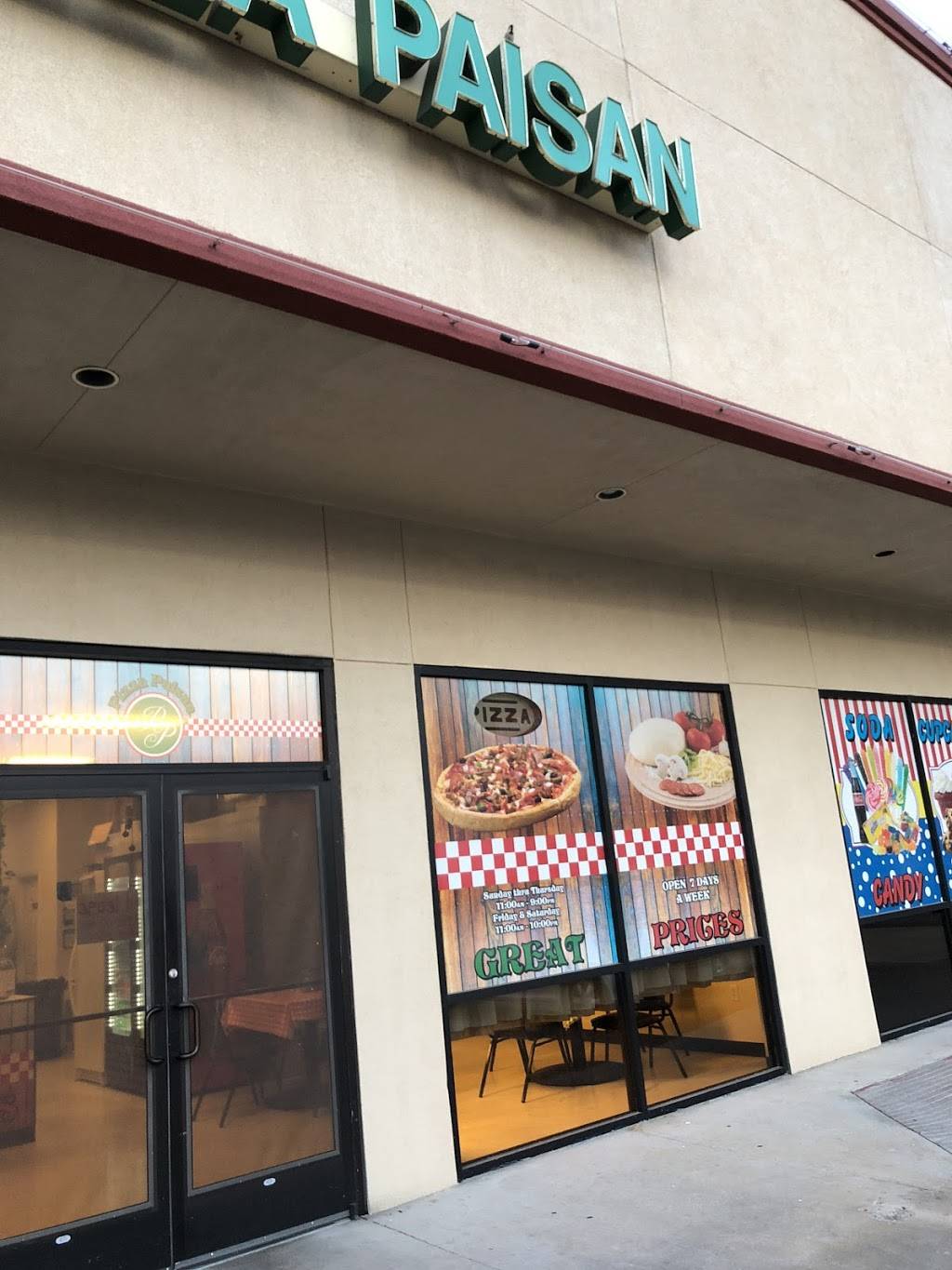 Pizza Paisan | restaurant | 9 Oak Creek Dr A, Kaufman, TX 75142, USA | 9729320555 OR +1 972-932-0555