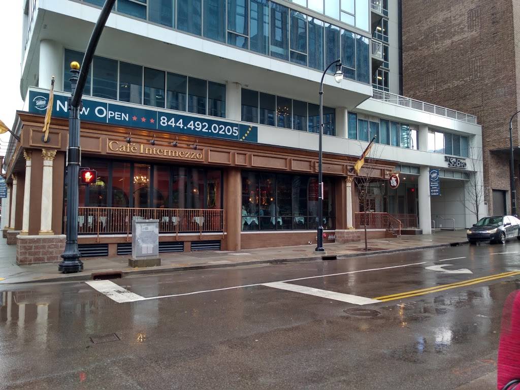 Café Intermezzo - Nashville | cafe | 205 Demonbreun Street, 2nd Ave S, Nashville, TN 37201, USA | 6158407933 OR +1 615-840-7933