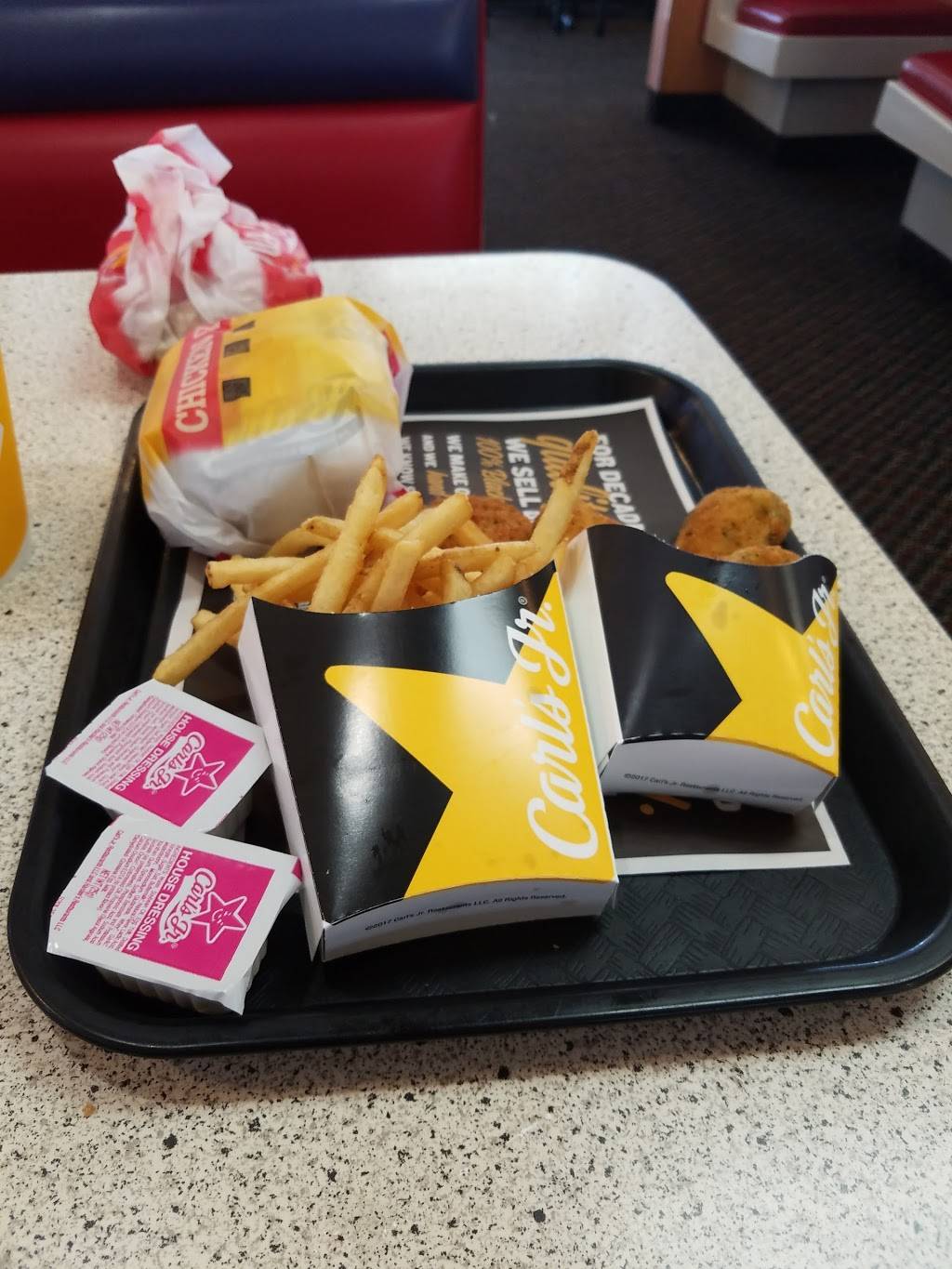 Carls Jr. | restaurant | 44515 Bedford Ct, Temecula, CA 92592, USA | 9516949196 OR +1 951-694-9196