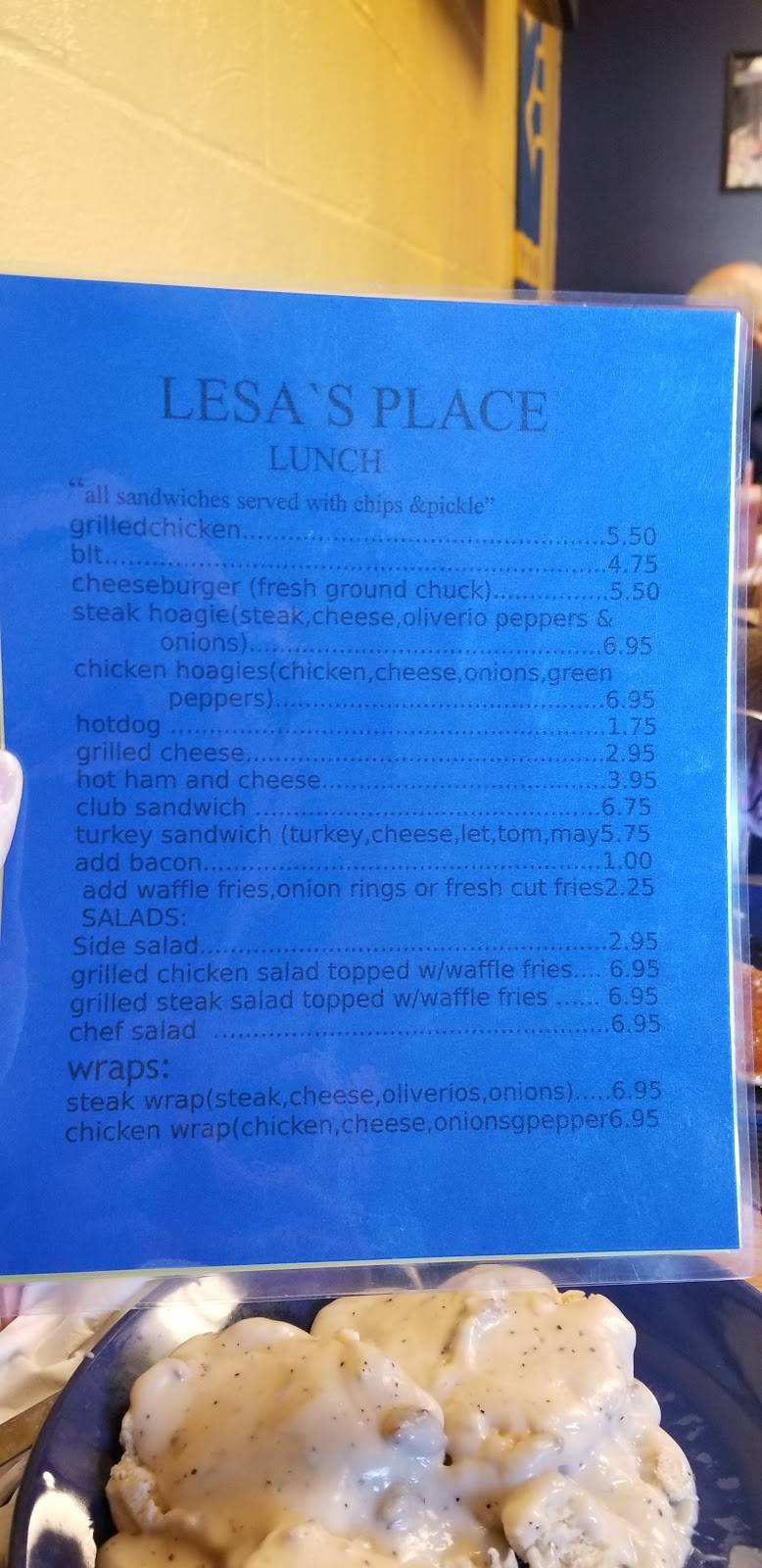 Lesas Place | restaurant | RR 50, Grafton, WV 26354, USA | 3042651995 OR +1 304-265-1995