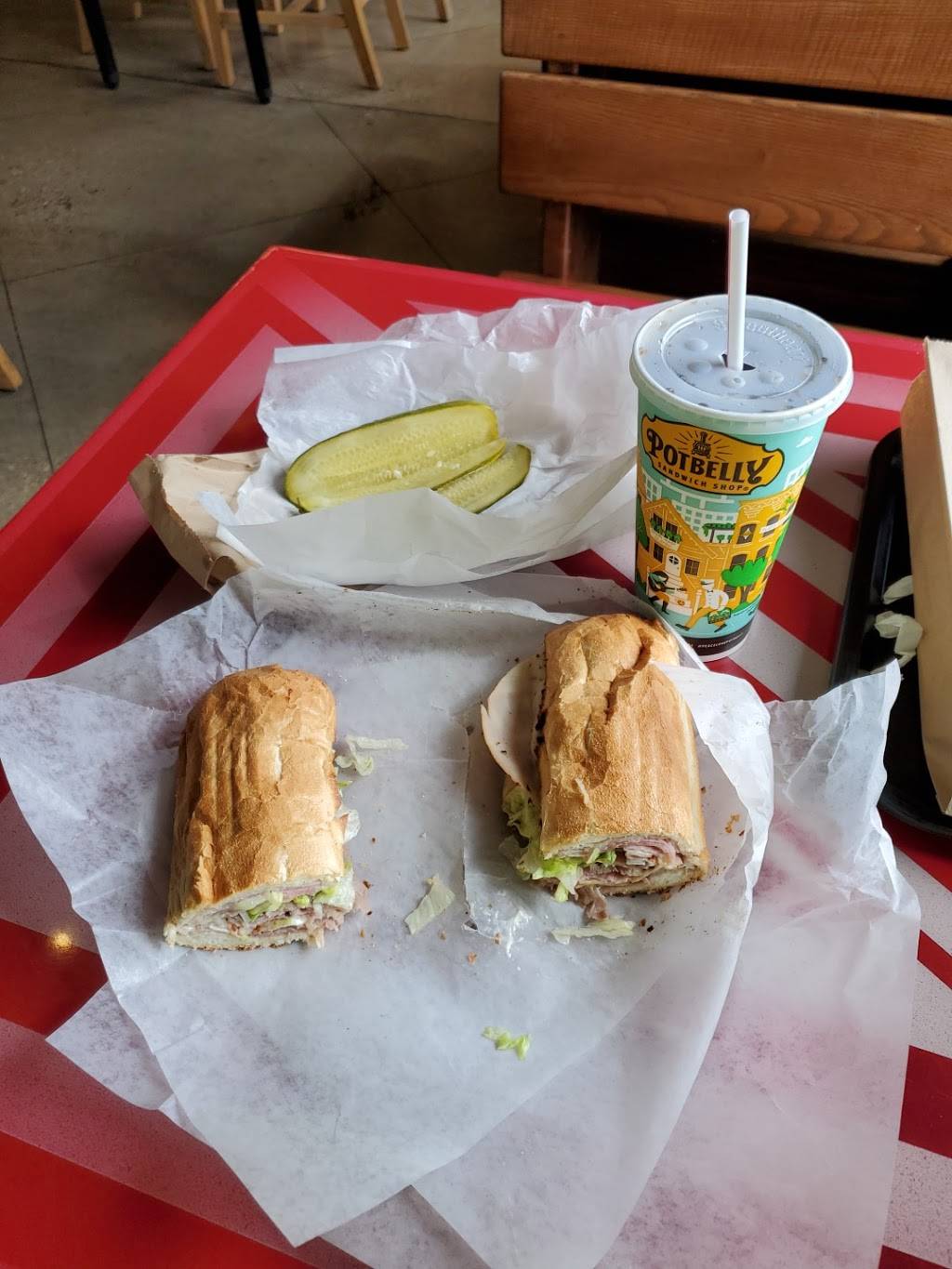 Potbelly Sandwich Shop | restaurant | 17800 W Bluemound Rd, # A-1, Brookfield, WI 53045, USA | 2627969845 OR +1 262-796-9845