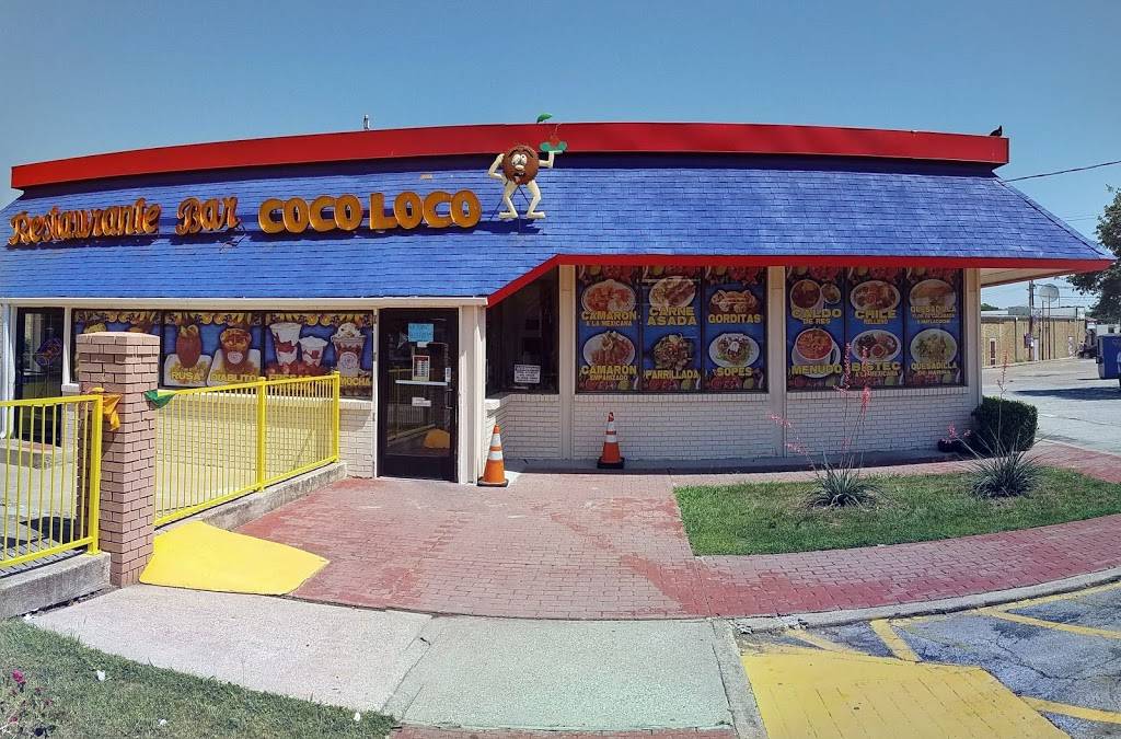 Coco Loco Restaurant Bar | restaurant | 1875 John West Rd, Dallas, TX 75228, USA | 4699066156 OR +1 469-906-6156