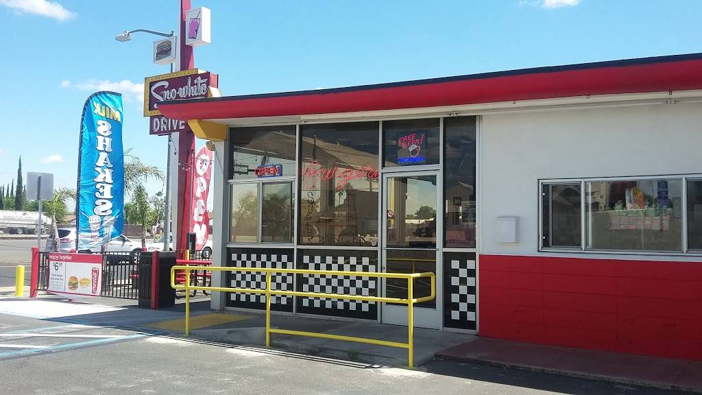 Sno White | restaurant | 420 N Yosemite Ave, Oakdale, CA 95361, USA | 2098483908 OR +1 209-848-3908