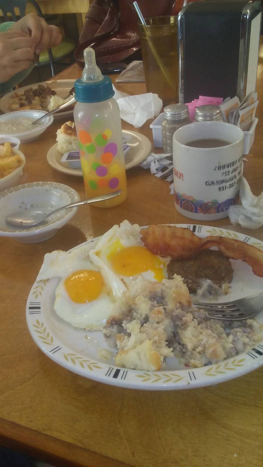 Country Diner | restaurant | 752 TN-13, Cunningham, TN 37052, USA | 9313873555 OR +1 931-387-3555