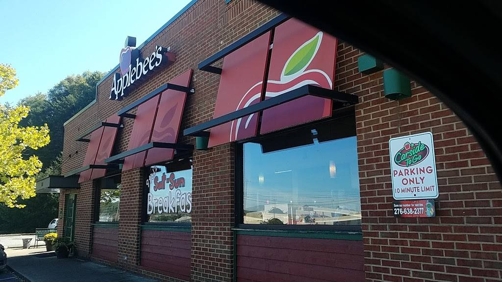 Applebees Grill + Bar | restaurant | 281 Commonwealth Blvd W, Martinsville, VA 24112, USA | 2766382377 OR +1 276-638-2377