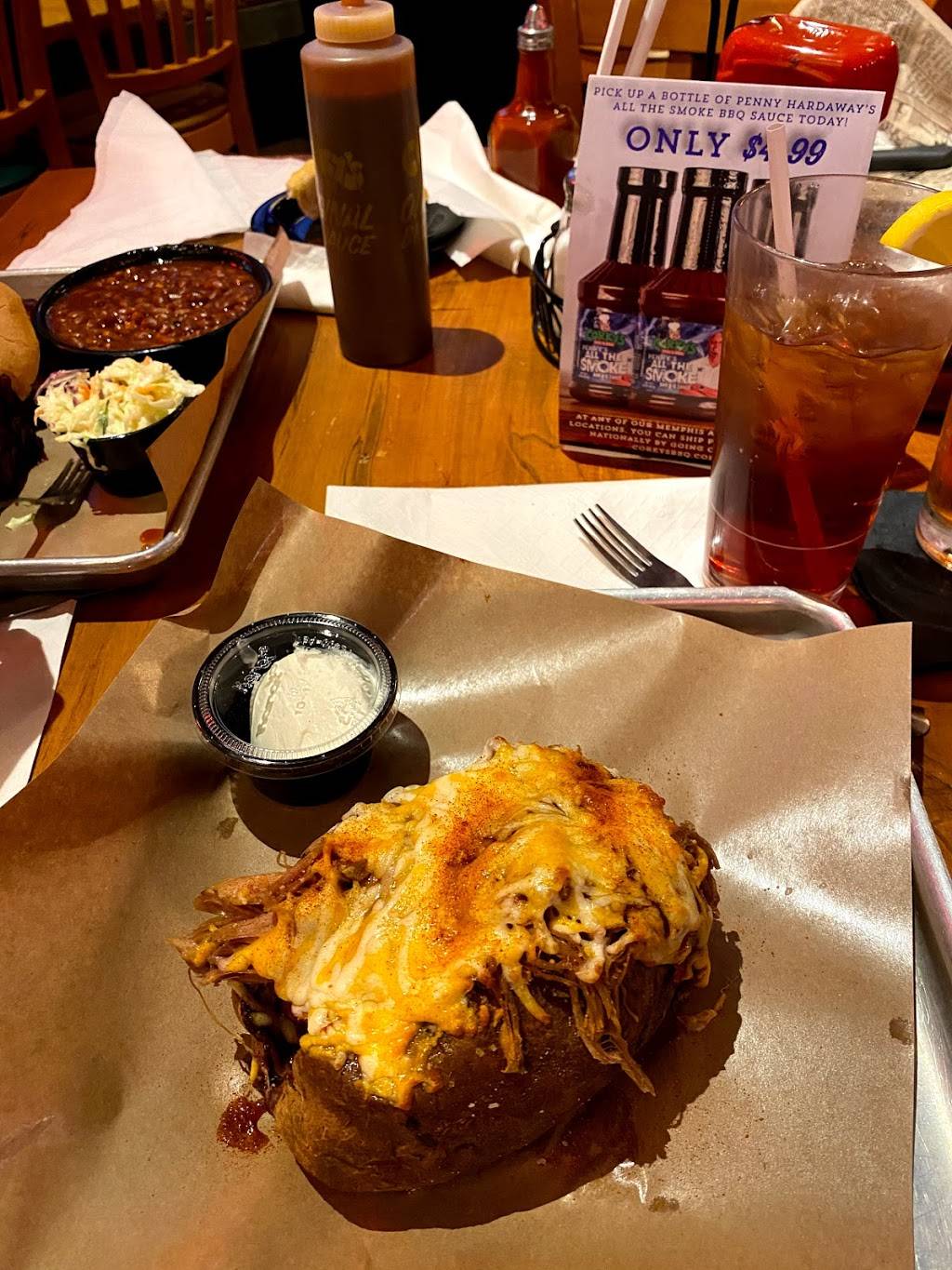 Corkys Ribs & BBQ | restaurant | 5259 Poplar Ave, Memphis, TN 38119, USA | 9016859744 OR +1 901-685-9744