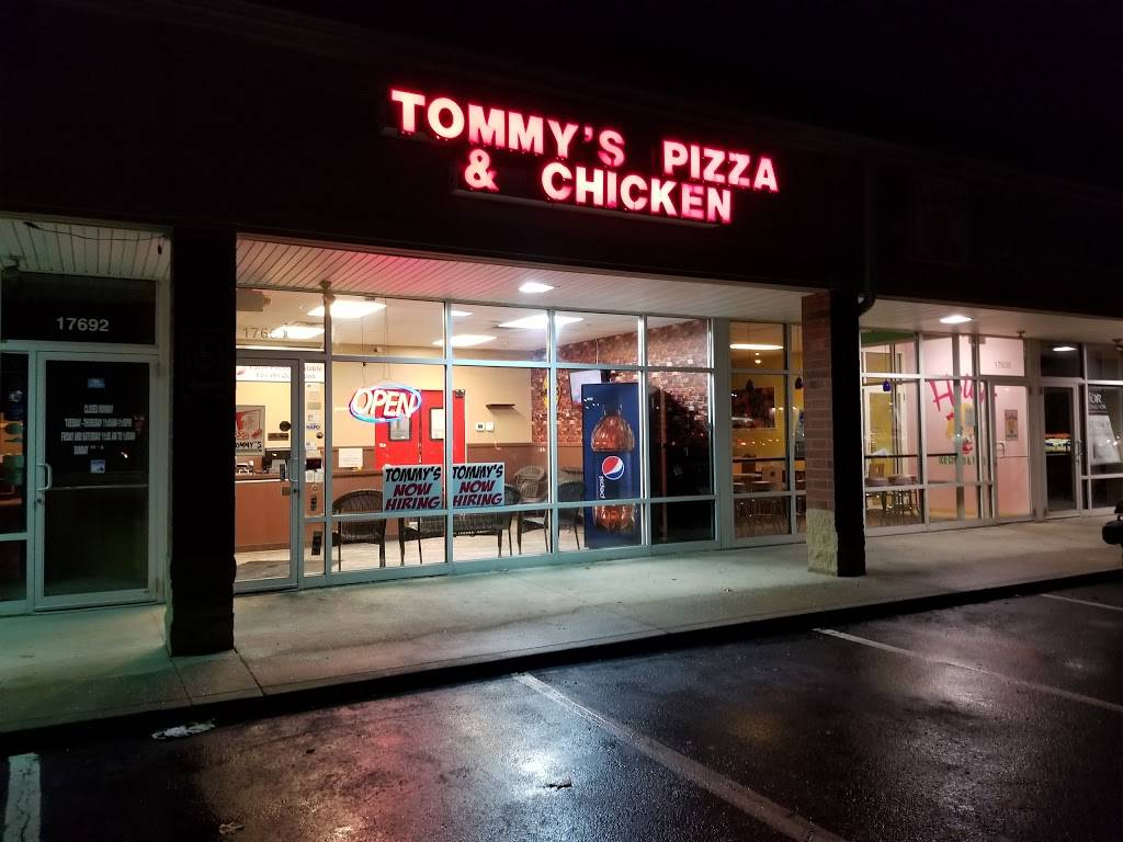 Tommys Pizza & Chicken | restaurant | 17664 Pearl Rd, Strongsville, OH 44136, USA | 4408789999 OR +1 440-878-9999