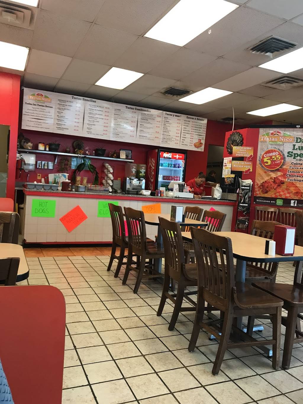 Tortas Nico | restaurant | 1840 Lee Trevino Dr, El Paso, TX 79936, USA | 9157770300 OR +1 915-777-0300