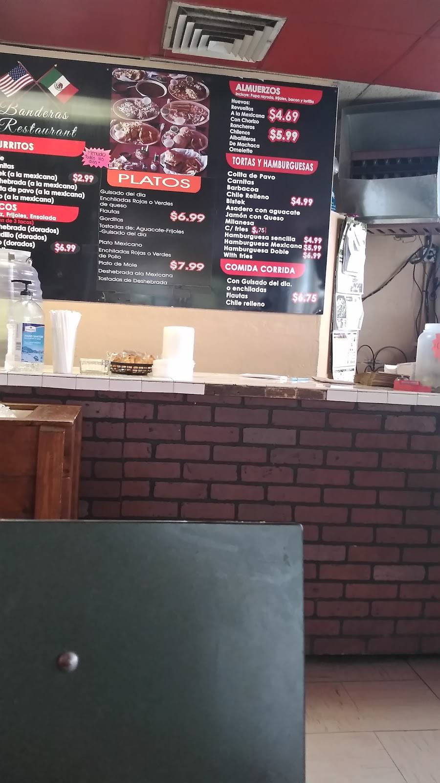 Banderas Restaurant | restaurant | 13201 Alameda Ave, Clint, TX 79836, USA | 9158510188 OR +1 915-851-0188