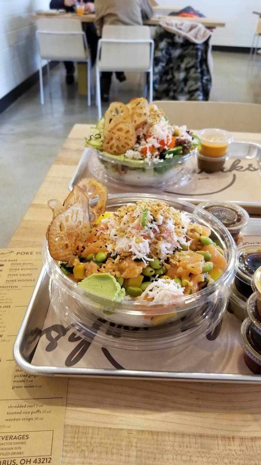 Pokeworks | restaurant | 1011 W 5th Ave, Columbus, OH 43212, USA | 6148244968 OR +1 614-824-4968