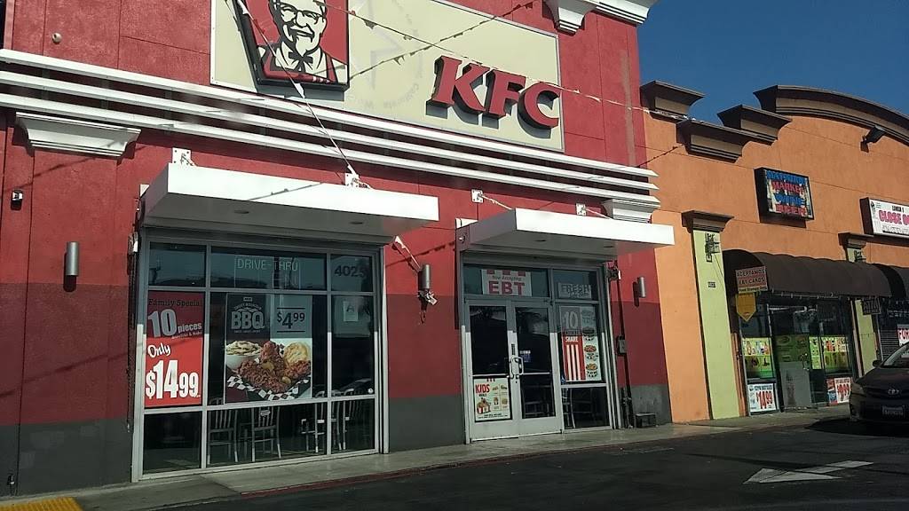 KFC | restaurant | 4025 Slauson Ave, Maywood, CA 90270, USA | 3235814395 OR +1 323-581-4395