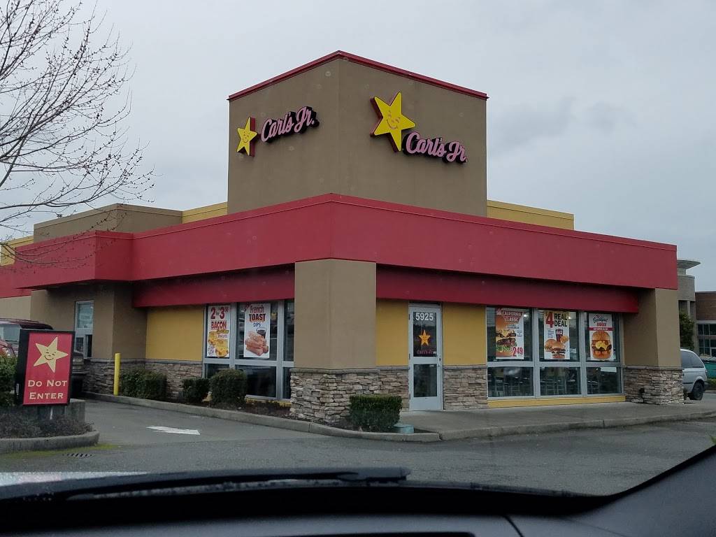 Carls Jr. | restaurant | 5925 6th Ave, Tacoma, WA 98406, USA | 2534603695 OR +1 253-460-3695