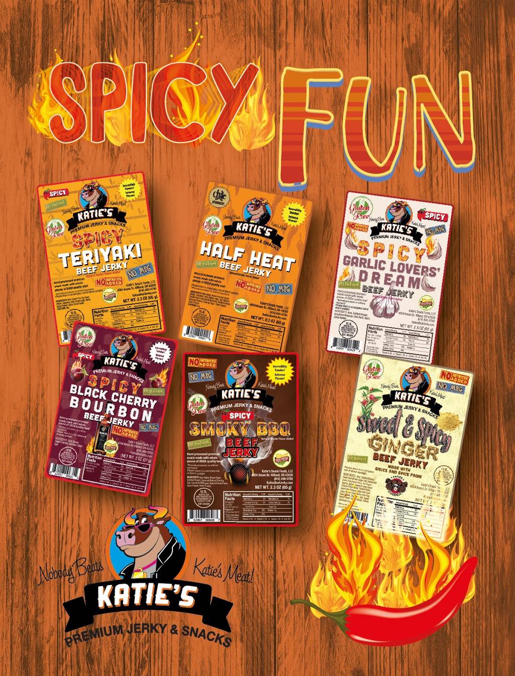 Katies Premium Jerky & Snacks | meal takeaway | 4094 Anson Dr, Hilliard, OH 43026, USA | 6144400780 OR +1 614-440-0780