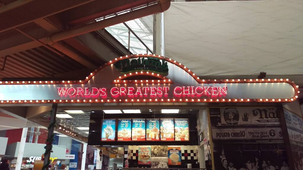 Nathans Famous | restaurant | 4120 Palisades Center Dr FC-04, West Nyack, NY 10994, USA | 8453481640 OR +1 845-348-1640