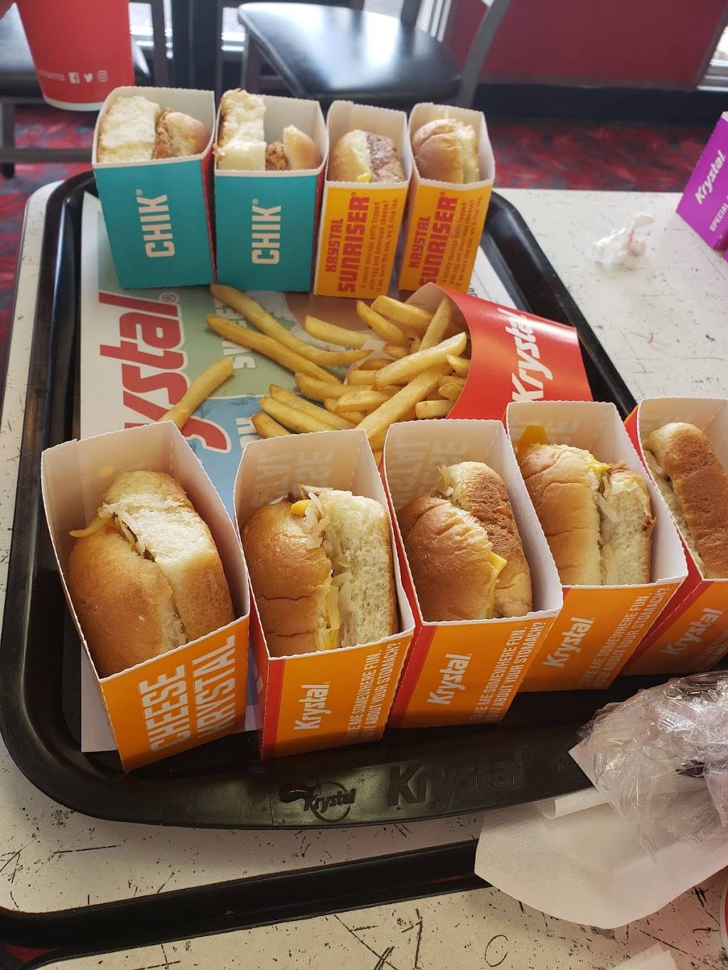 Krystal | meal takeaway | 3446 Victory Dr, Columbus, GA 31903, USA | 7066870176 OR +1 706-687-0176