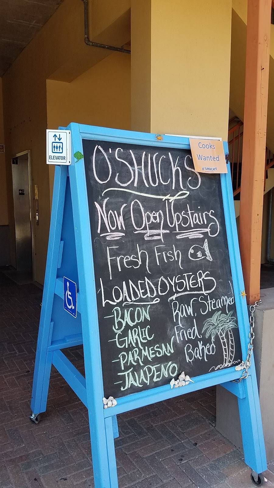 OShucks Seafood and Grill | restaurant | 111 Boardwalk place west, Ste 203, Madeira Beach, FL 33708, USA | 7272588962 OR +1 727-258-8962