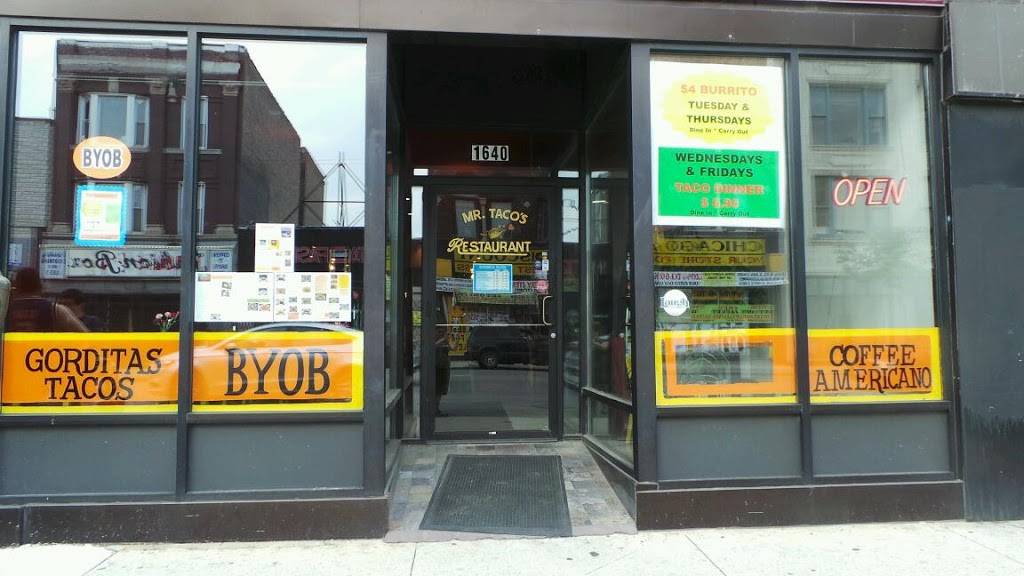 Mr Tacos Restaurant | restaurant | 1640 W Chicago Ave, Chicago, IL 60622, USA | 3124210088 OR +1 312-421-0088