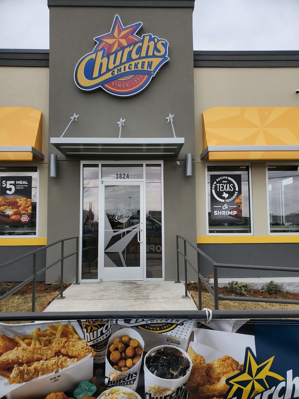 Churchs Chicken | restaurant | 3824 E Harry St, Wichita, KS 67218, USA | 3164401321 OR +1 316-440-1321