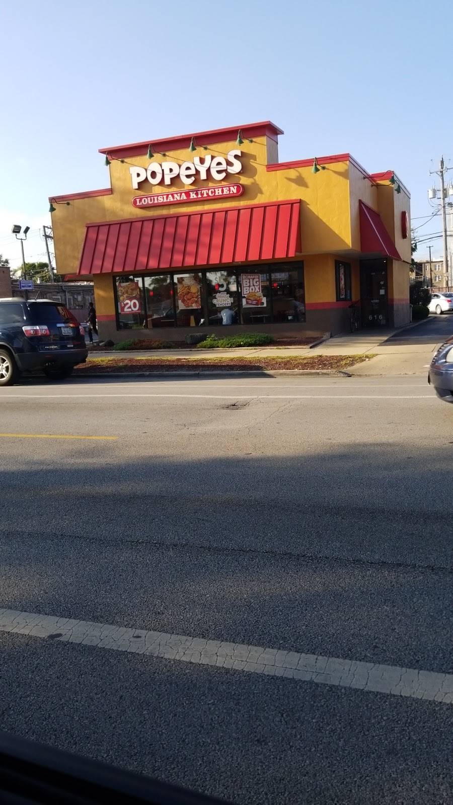 Popeyes Louisiana Kitchen | restaurant | 616 E 103rd St, Chicago, IL 60628, USA | 7734683838 OR +1 773-468-3838