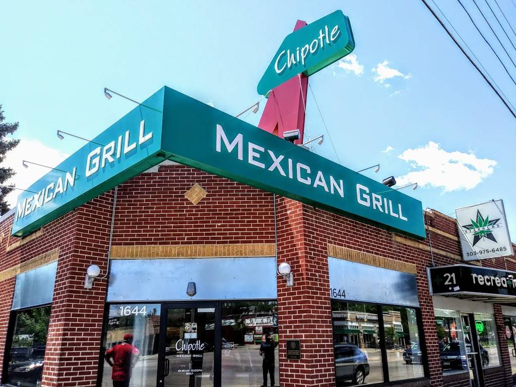 Chipotle Mexican Grill | restaurant | 1644 E Evans Ave, Denver, CO 80210, USA | 3037224121 OR +1 303-722-4121