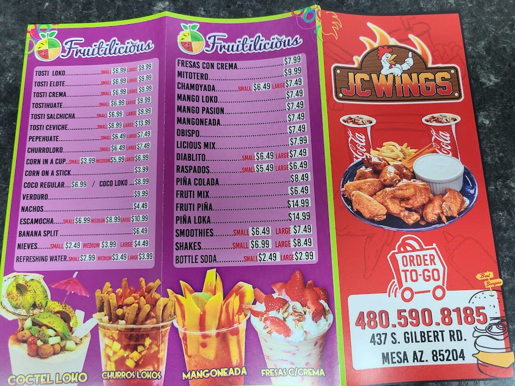 JC Wings | restaurant | 437 S Gilbert Rd, Mesa, AZ 85204, USA | 4805908185 OR +1 480-590-8185