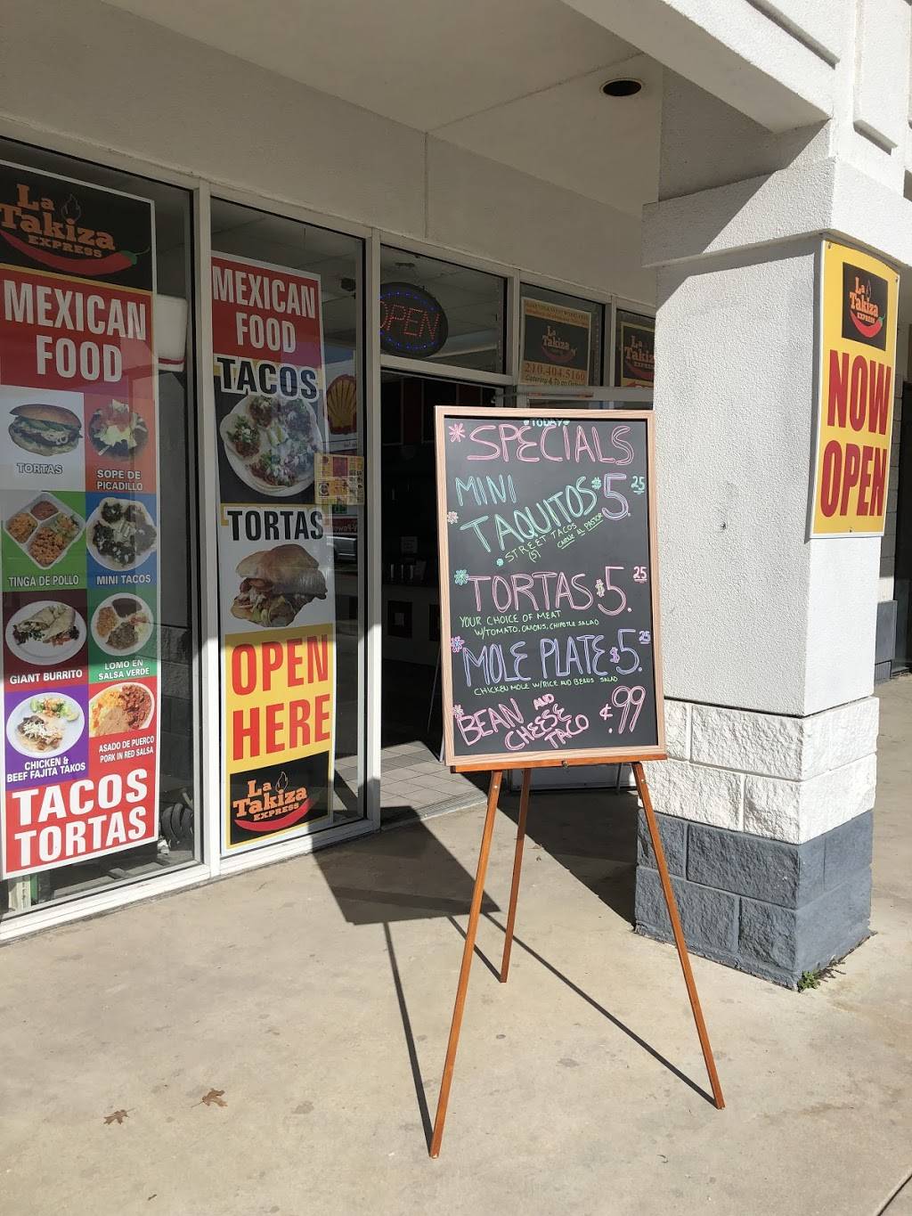 La Takiza Express | restaurant | 10151 Culebra Rd, San Antonio, TX 78251, USA | 2104045160 OR +1 210-404-5160