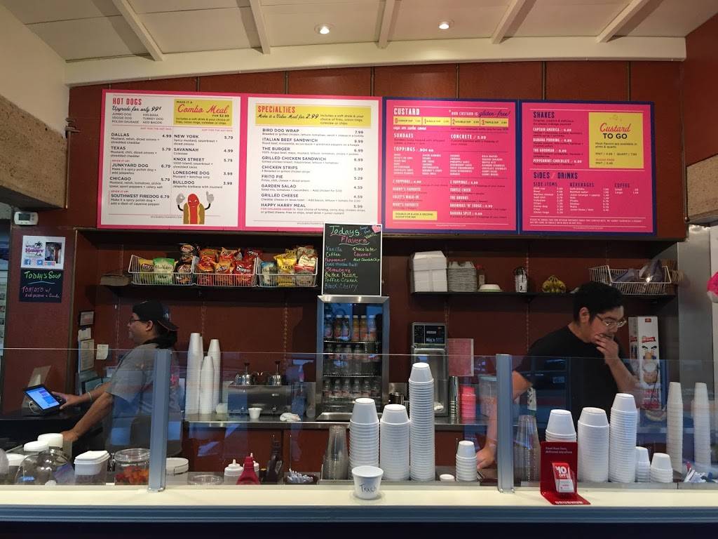 Wild About Harrys Frozen Custard & Gourmet Hot Dogs | restaurant | 4527 Travis St, Dallas, TX 75205, USA | 2145203113 OR +1 214-520-3113