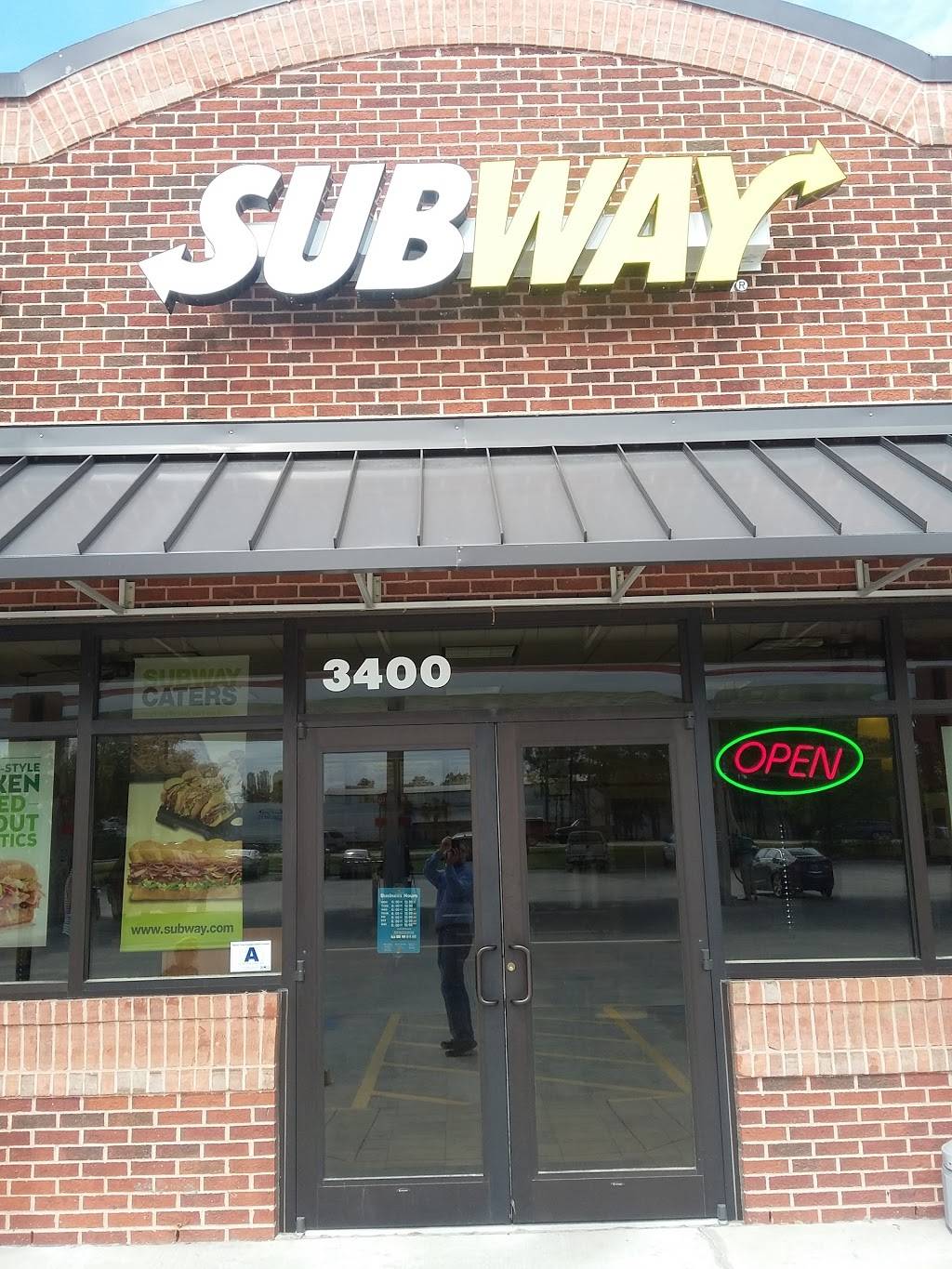 Subway | restaurant | 3400 S Fraser St, Georgetown, SC 29440, USA | 8434363362 OR +1 843-436-3362