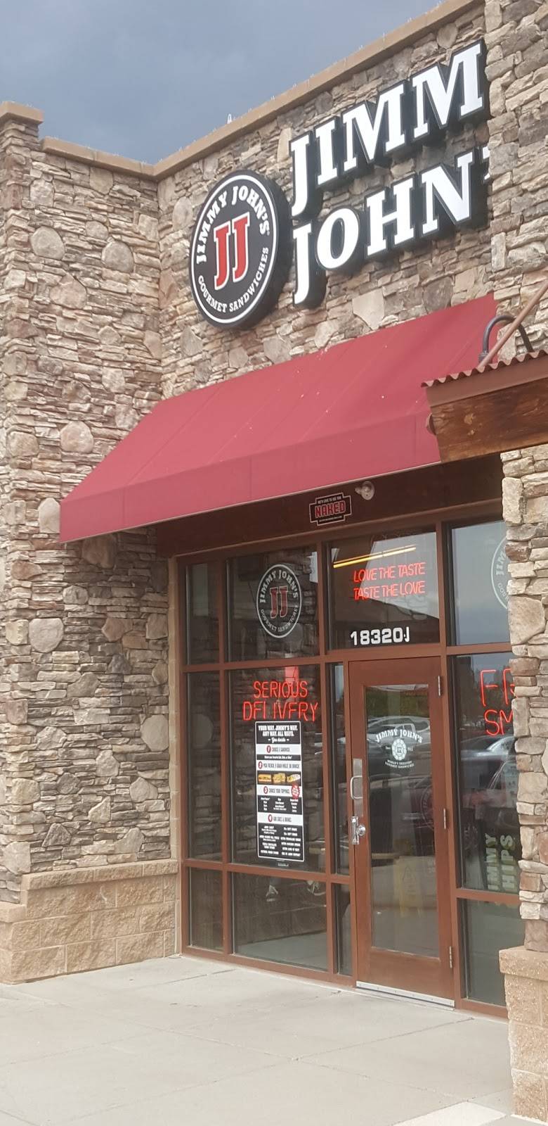 Jimmy Johns | meal delivery | 18320 Cottonwood Dr suite j, Parker, CO 80138, USA | 3038406446 OR +1 303-840-6446