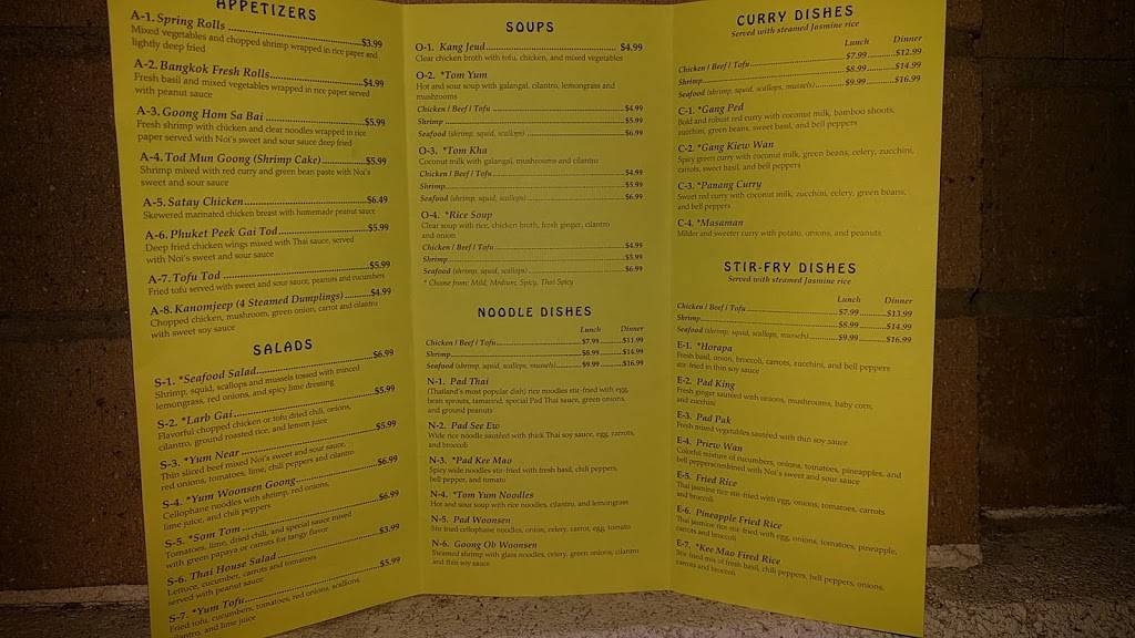 Baan Thai Kitchen | restaurant | 1950 Hendersonville Rd, Asheville, NC 28803, USA | 8286762995 OR +1 828-676-2995