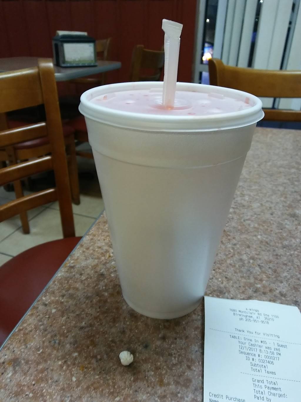 A-Wings | restaurant | 1680 Montclair Rd, Irondale, AL 35210, USA | 2059519518 OR +1 205-951-9518