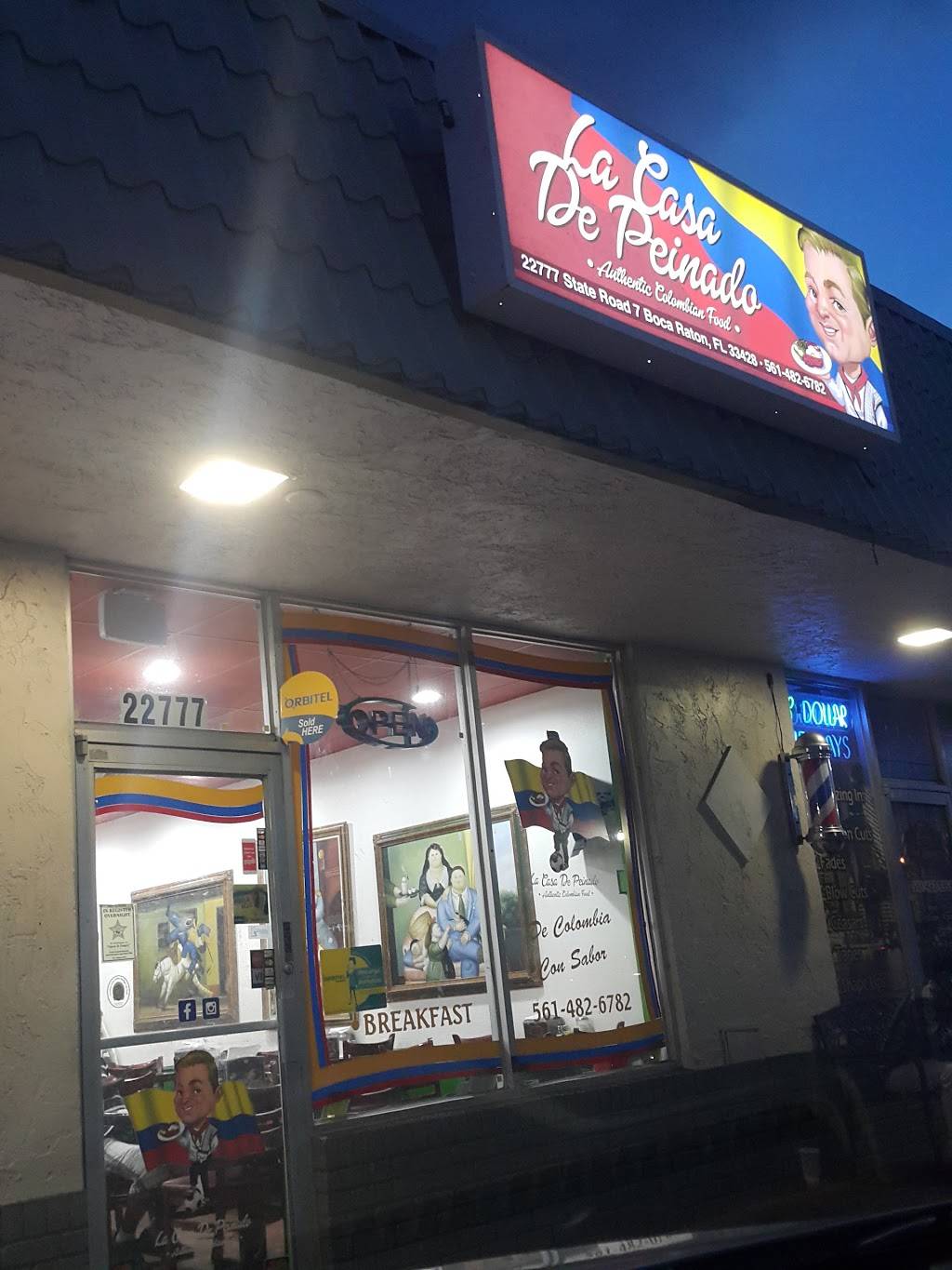 La Casa de Peinado Restaurant | restaurant | 22777 State Rd 7, Boca Raton, FL 33428, USA | 5614826782 OR +1 561-482-6782