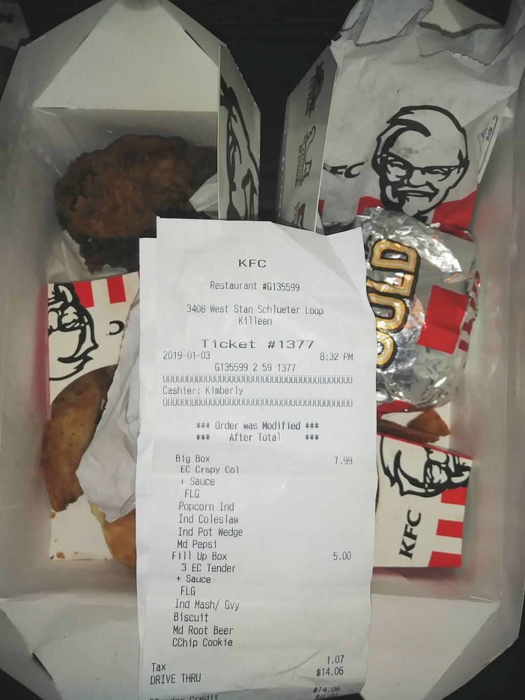 KFC | restaurant | 3408 W Stan Schlueter Loop, Killeen, TX 76549, USA | 2547810817 OR +1 254-781-0817