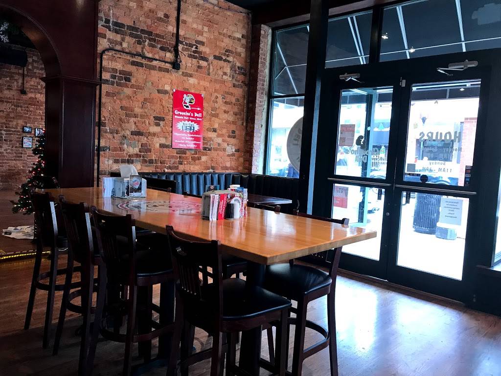 Grouchos Deli | meal takeaway | 20 E Coffee St, Greenville, SC 29601, USA | 8645521541 OR +1 864-552-1541