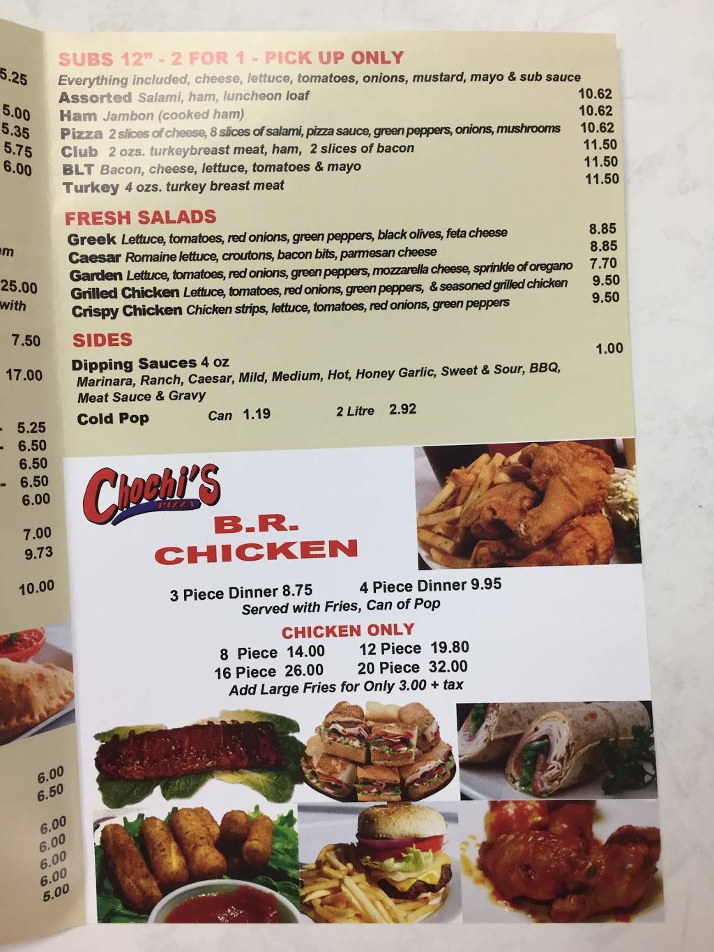 Chochis Pizza | meal delivery | 91 Talbot St N, Essex, ON N8M 2C3, Canada | 5197769966 OR +1 519-776-9966