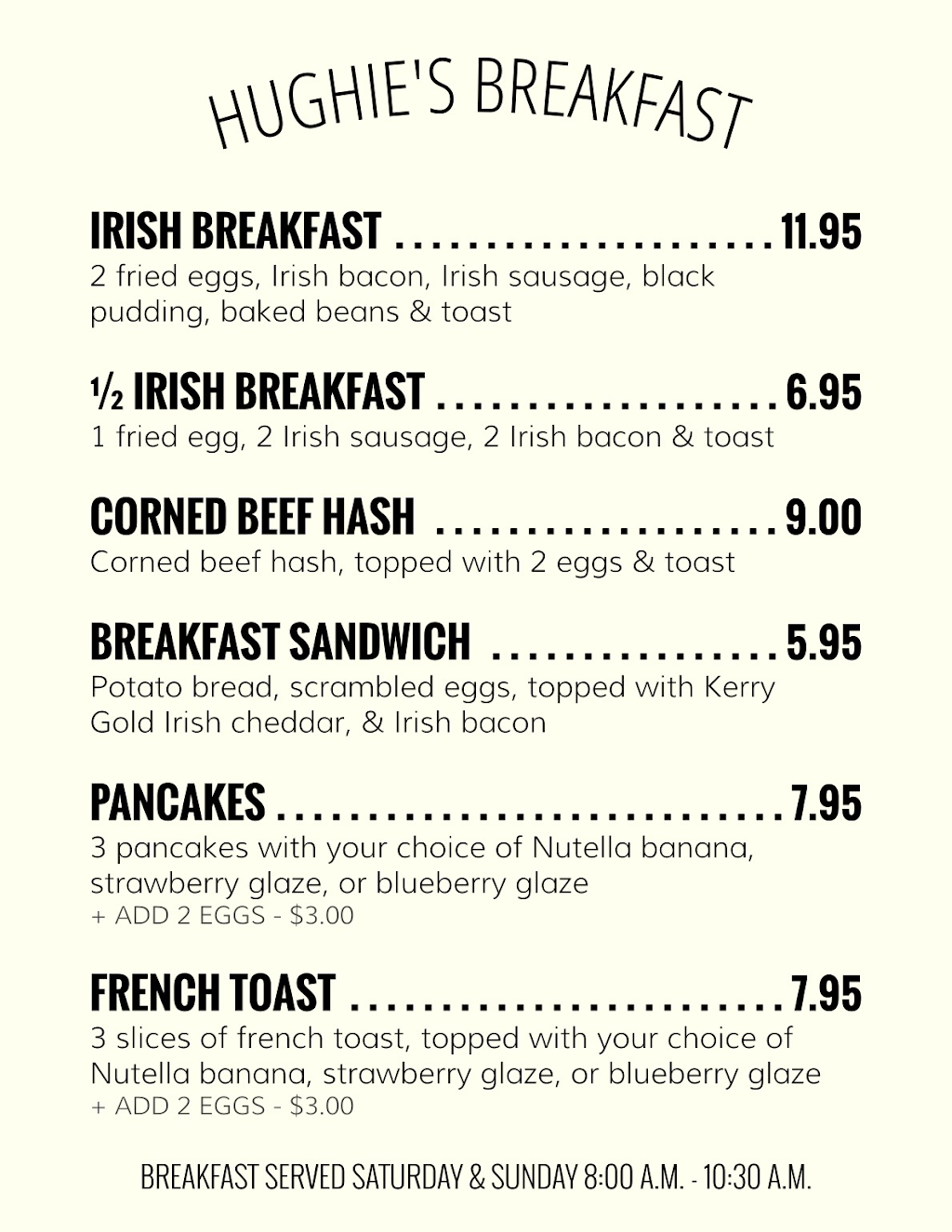 Hughie Mcclaffertys | restaurant | 118 Stephen St, Lemont, IL 60439, USA | 6303128152 OR +1 630-312-8152