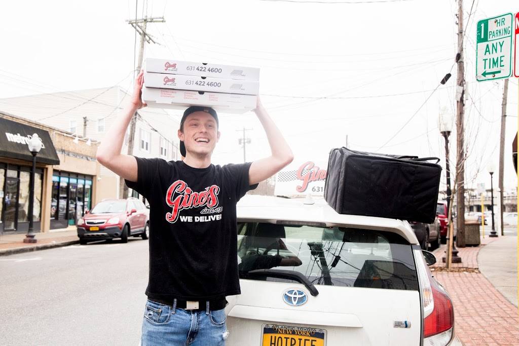 Ginos Pizza of Babylon | meal delivery | 258 Deer Park Ave, Babylon, NY 11702, USA | 6314224600 OR +1 631-422-4600