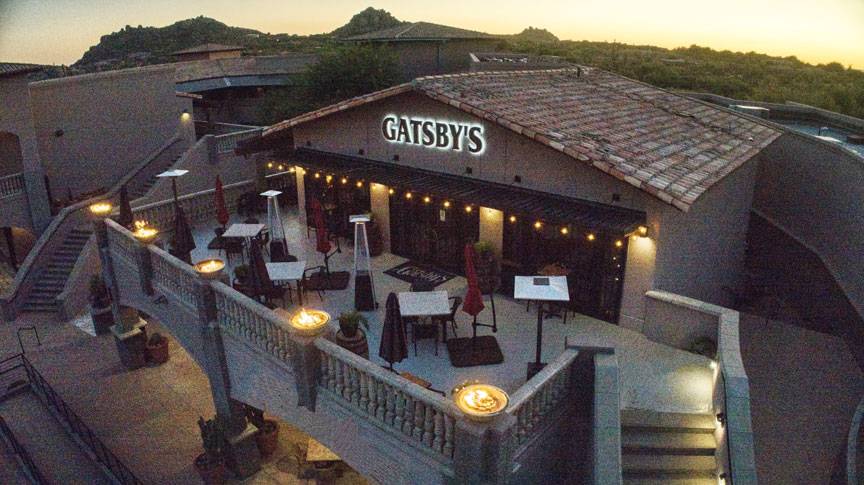 Gatsbys | restaurant | 28190 N Alma School Pkwy Suite 209, Scottsdale, AZ 85262, USA | 4806878182 OR +1 480-687-8182