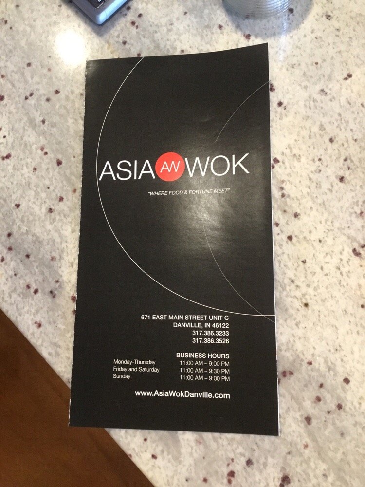 Asia Wok | restaurant | 671 E Main St Unit C, Danville, IN 46122, USA | 3173863233 OR +1 317-386-3233