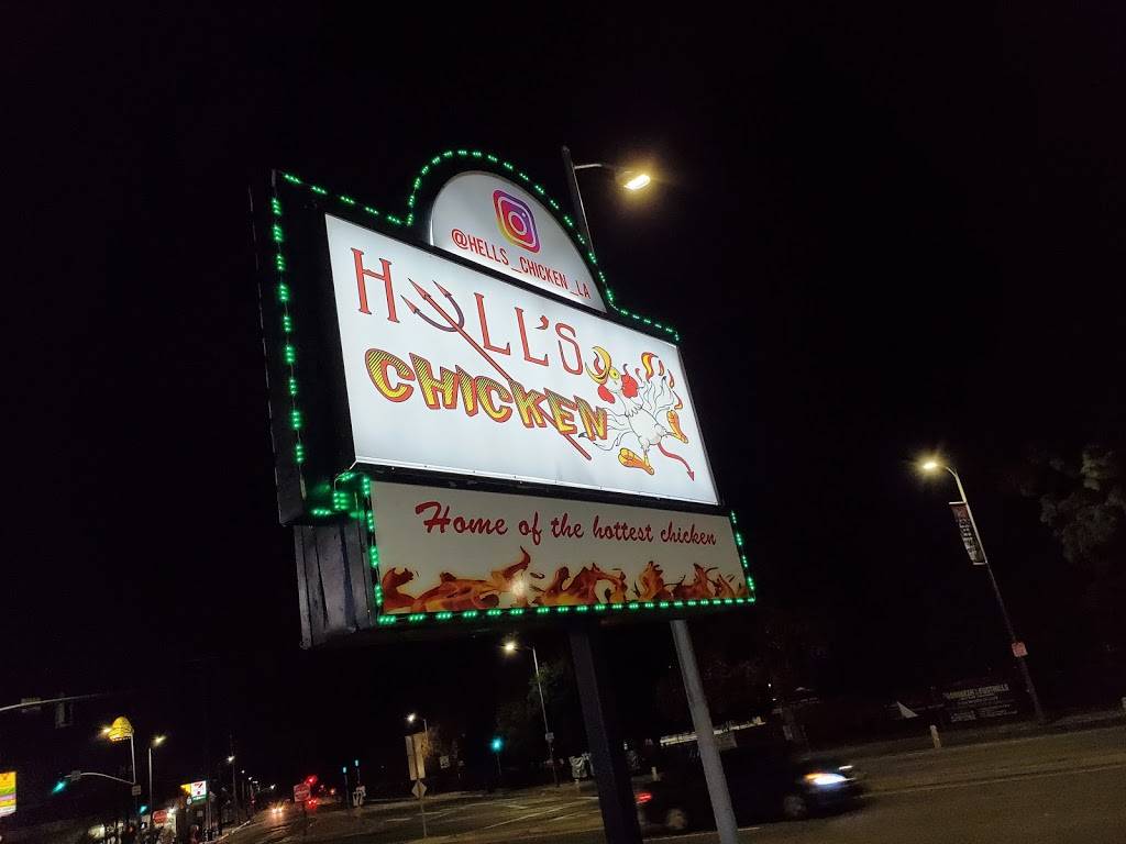 Hells Chicken | meal takeaway | 8666 Foothill Blvd, Sunland-Tujunga, CA 91040, USA | 8183520352 OR +1 818-352-0352