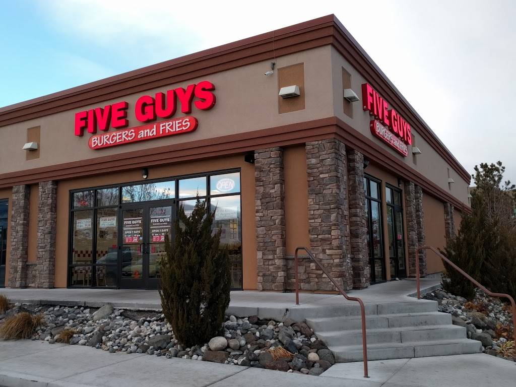 Five Guys | meal takeaway | 6395 S McCarran Blvd, Reno, NV 89509, USA | 7757374844 OR +1 775-737-4844
