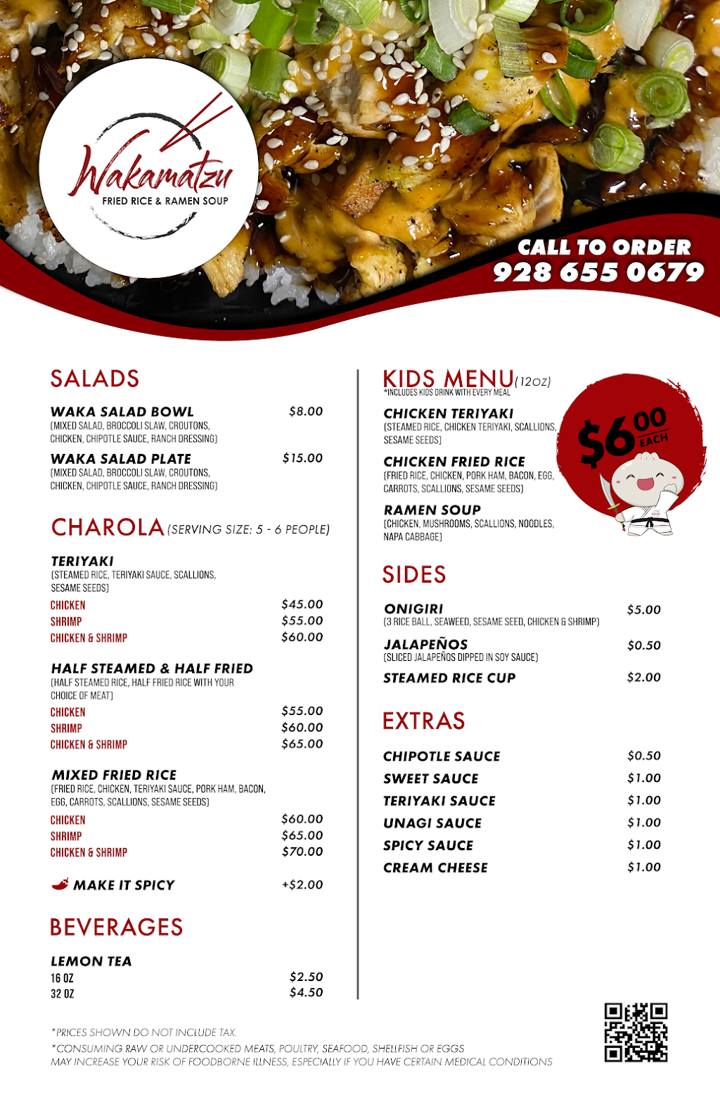 Wakamatzu Fried Rice and Ramen Soup | restaurant | 803 North 4th Avenue, San Luis, AZ 85349, USA | 9286550679 OR +1 928-655-0679