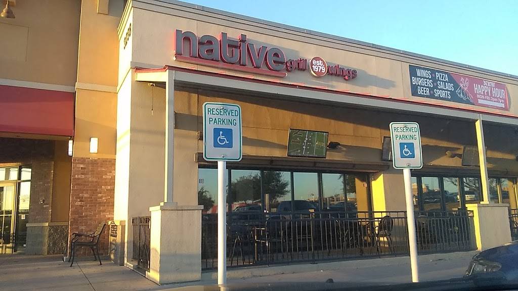 Native Grill & Wings | restaurant | 3238 Wurzbach Rd, San Antonio, TX 78238, USA | 2102331199 OR +1 210-233-1199