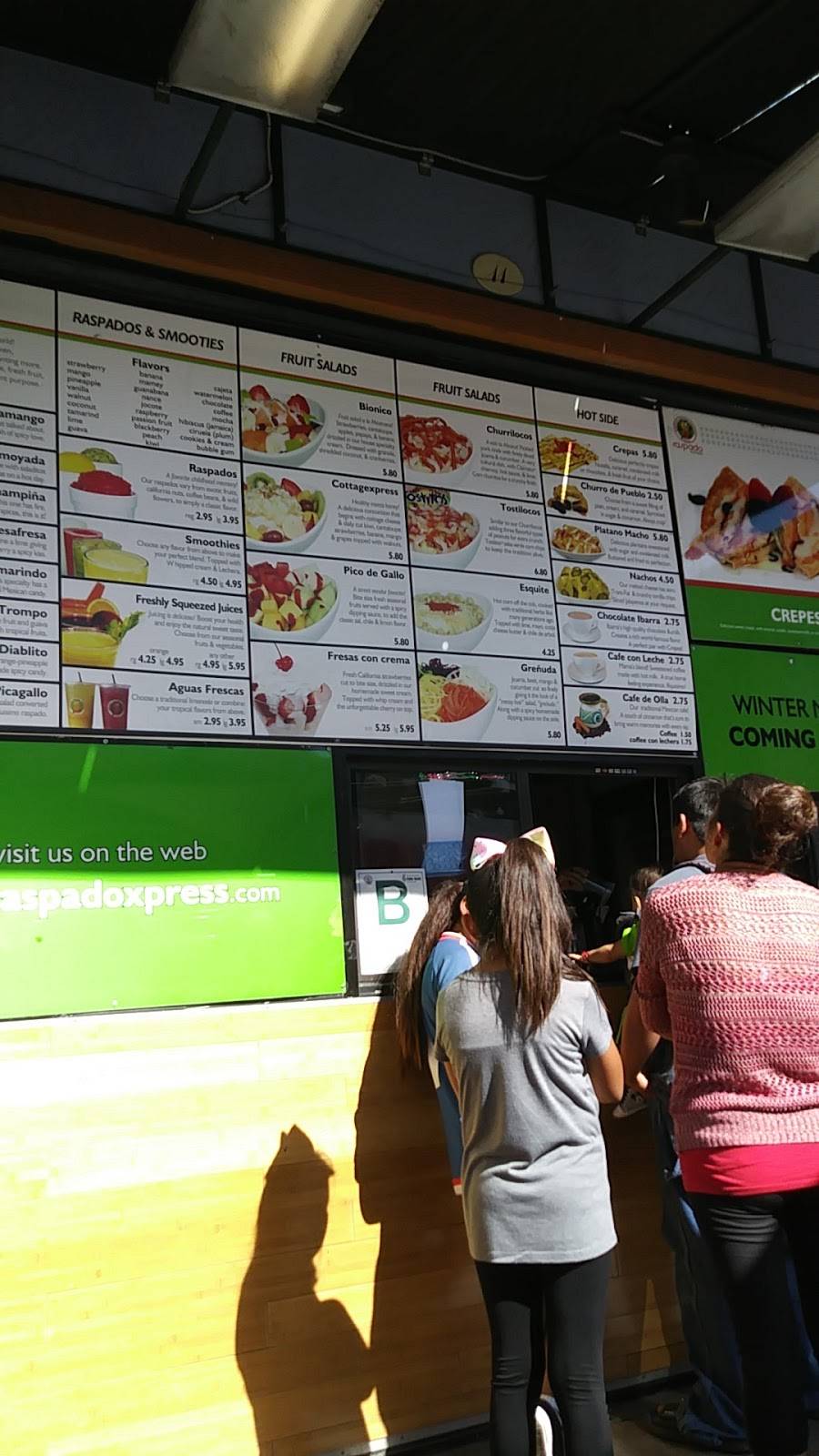 Raspado Xpress | restaurant | 8610 Van Nuys Blvd #11, Panorama City, CA 91402, USA | 8188926969 OR +1 818-892-6969