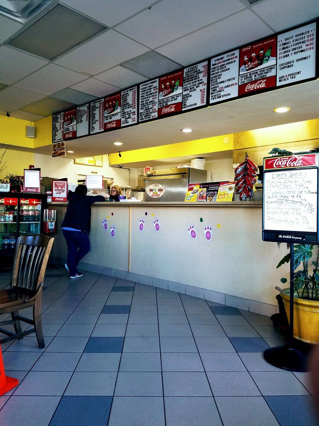 Papa Sams Pizza | restaurant | 347 Warren Ave, East Providence, RI 02914, USA | 4014310377 OR +1 401-431-0377