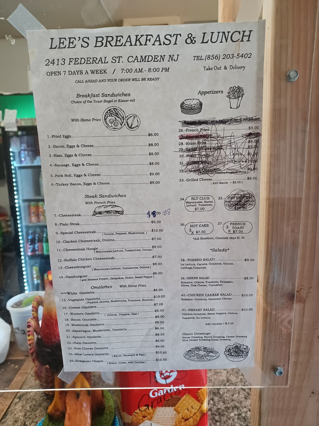 Lees Breakfast | restaurant | 2413 Federal St, Camden, NJ 08105, USA | 8562035402 OR +1 856-203-5402