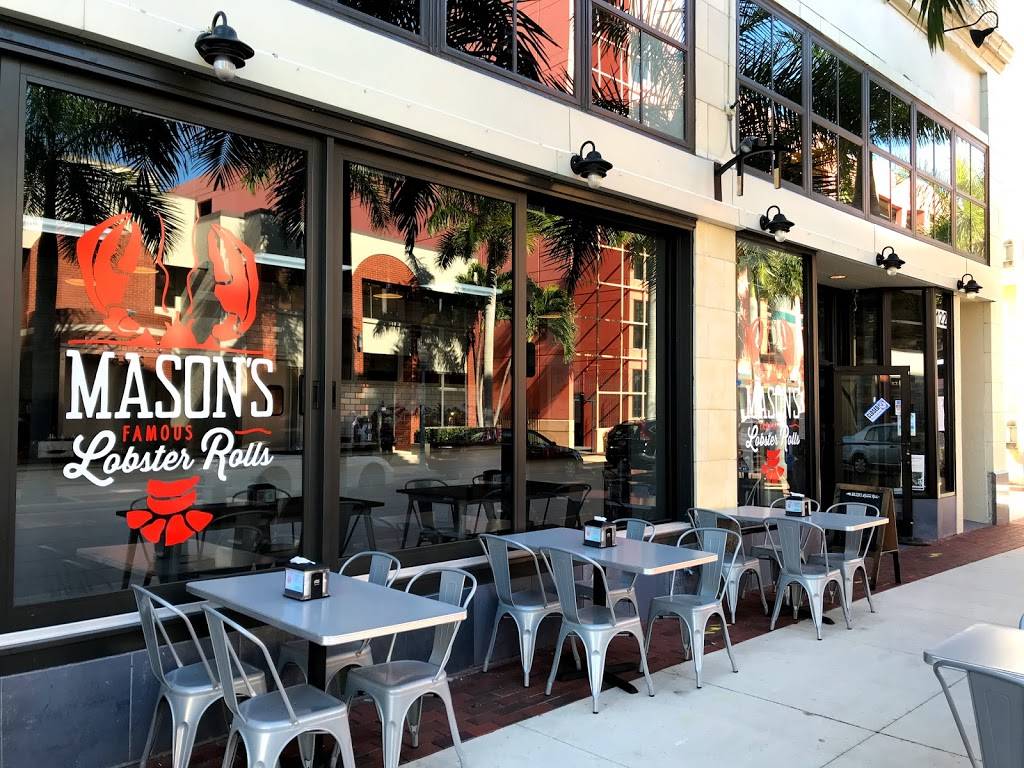 Masons Famous Lobster Rolls | restaurant | 2122 First St, Fort Myers, FL 33901, USA | 2392087271 OR +1 239-208-7271