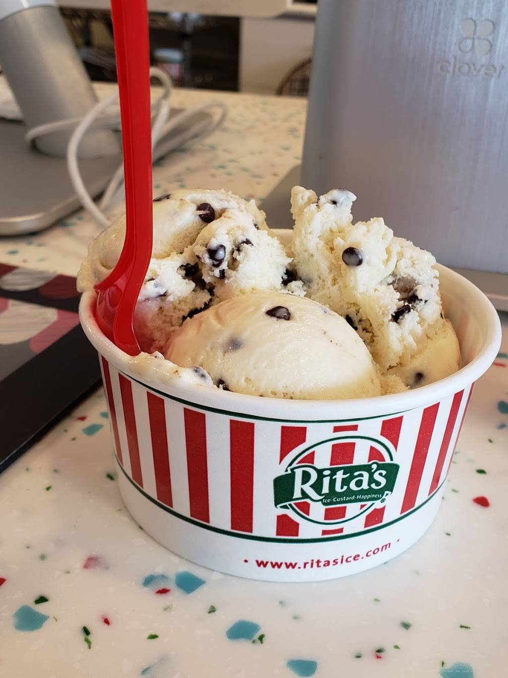 Ritas Italian Ice & Frozen Custard | restaurant | 816 W McDermott Dr Suite 316, Allen, TX 75013, USA | 2143832785 OR +1 214-383-2785